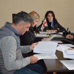 იურიდიულ სამანდატო საპროცედურო საკითხთა და ეთიკის  კომისიის სხდომა.